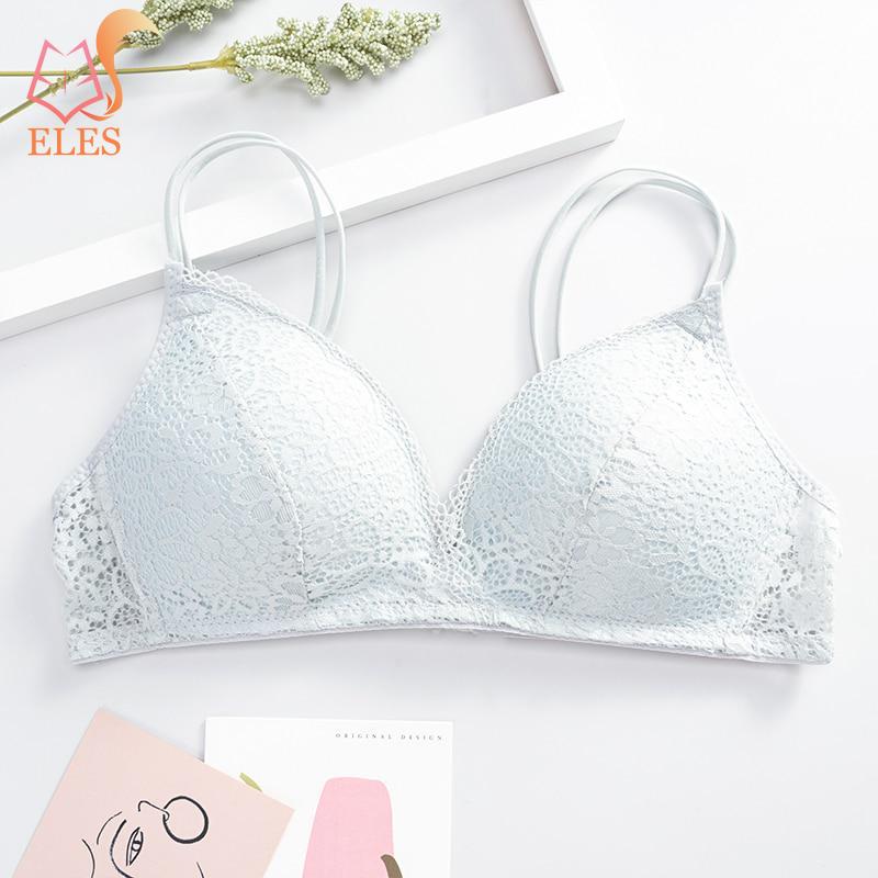 Women Seamless Sexy Lace Bras Wireless Push Up Soft Undearwear Bralette Lingerie