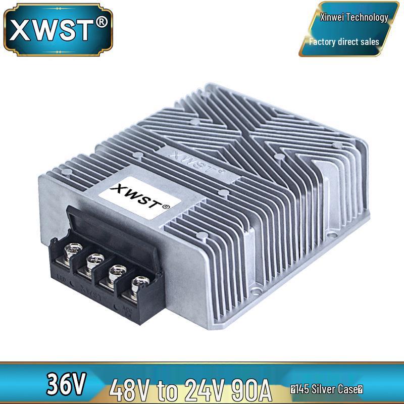 36V/48V to 24V DC-DC Step-Down Waterproof Converter Module: 36V/48V to 24V Transformer Power Supply