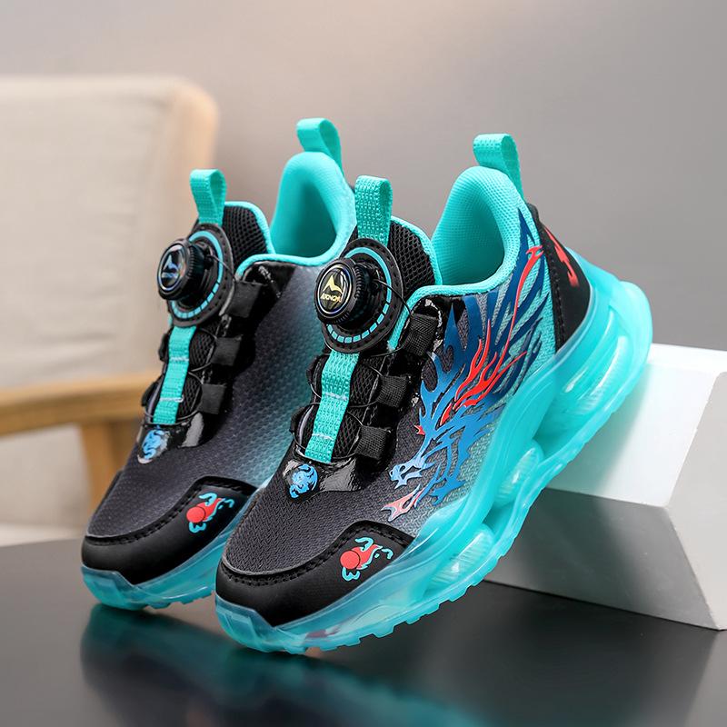 Children's sports shoes 2025 spring and autumn new mesh breathable middle and old children's boys' casual running shoes non-slip boys' shoes