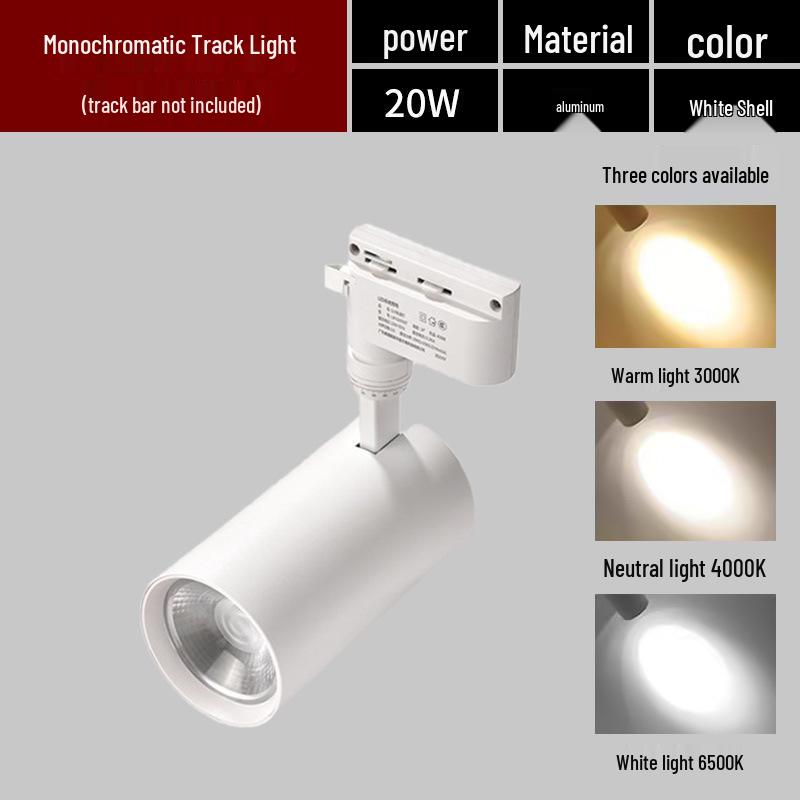 Adjustable Anti-Glare LED Track Spotlights for Home & Store