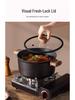 Universal Titanium Non-Stick Stockpot: Steaming & Stewing Pot for Induction & Gas Stoves