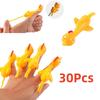10-30Pcs Fun Soft Plastic Finger Catapult Chicken Game Birthday Party Gift Piñata Filler Back To School Gift Prize Pack Toy