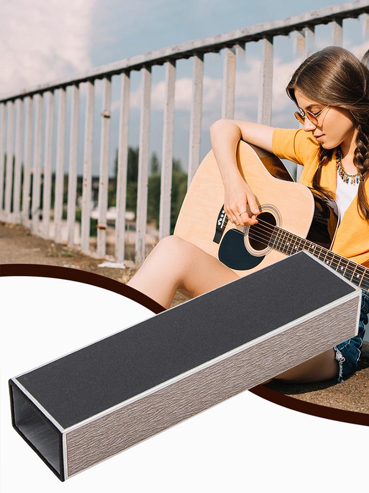 Guitar Fret Leveling Beam with Sandpapers Fret Leveler Sanding Block Level File for Guitar Repair Polishing & Maintenan