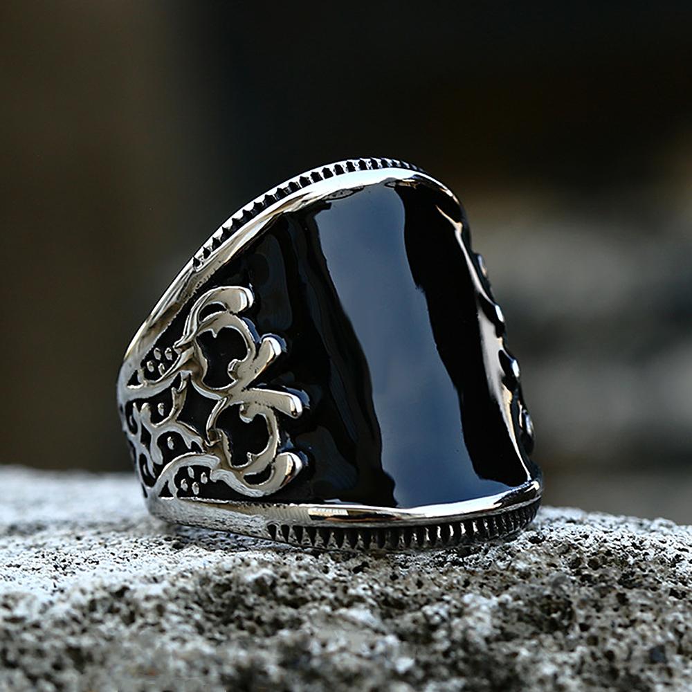 Anillos de Dedo Ankh de Acero Inoxidable Egipcio Para Hombres Mujeres Punk Hip Hop Anillo de Cruz Accesorios de Joyería de Moda Regalos