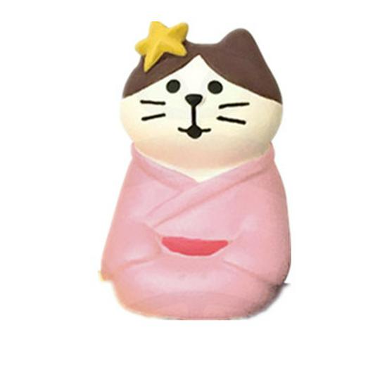 Japanese Zakka Trendy Alien Rocket Cat Resin Miniature Ornaments