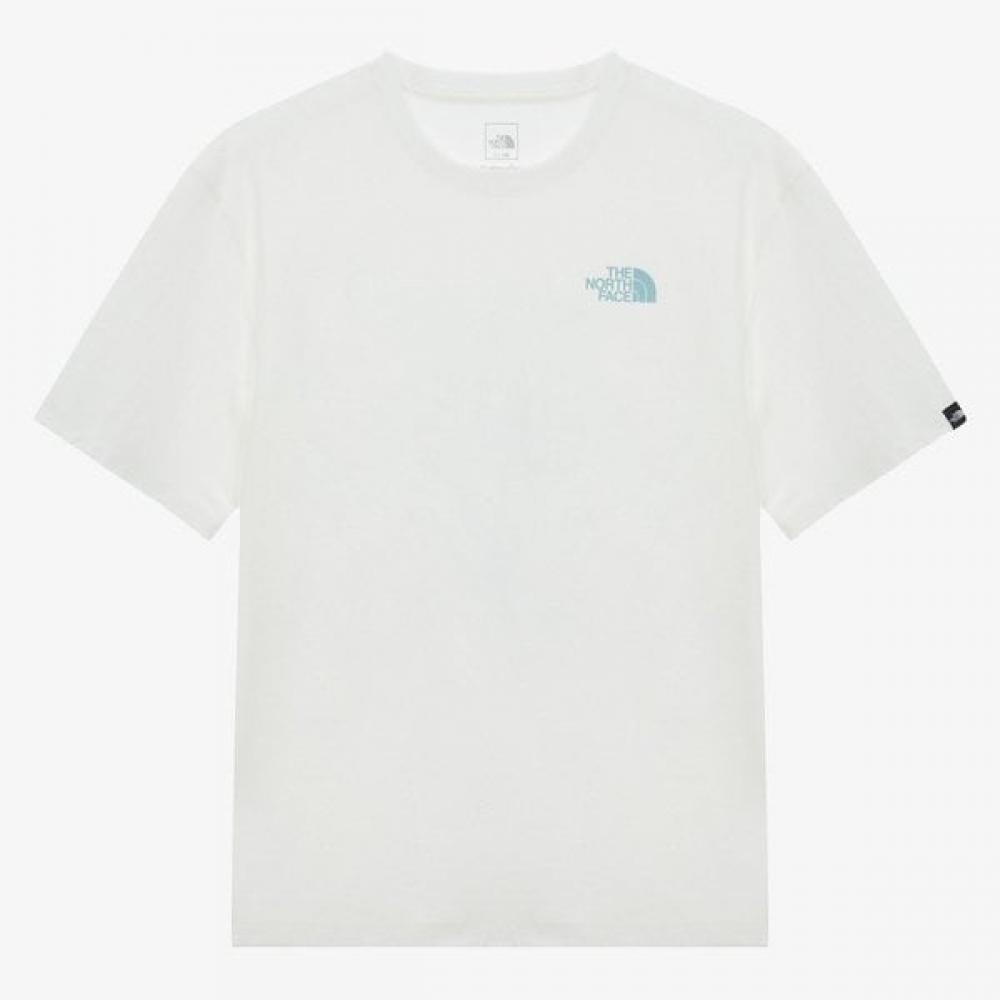 The North Face Men S Summer Camp Short Sleeve Tee White nt7uS04b