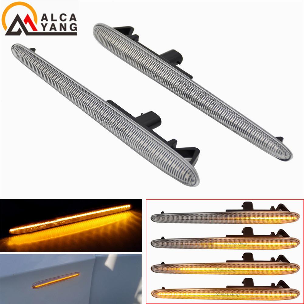 2Pcs Dynamic LED Side Marker Turn Signal Blinker Light For Alfa Romeo Giulietta 940 Juliet Sprint Veloce 10-21 Canbus Error Free