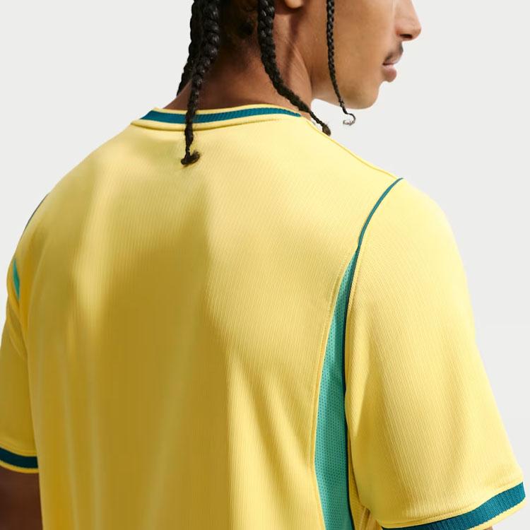 Nike Brazil 2026 Stadium Home 'Canary/Light Menta/Geode Teal'