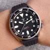 Montre Automatique Homme Tandorio 37mm 200m Plongée Mouvement NH35A Verre Saphir 120 Clics Bracelet Gaufré Couronne 3.8 Lumineux