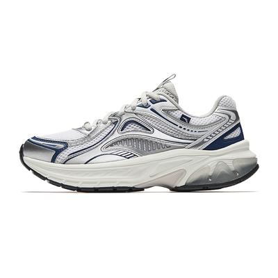 Running Series Comfortable Shock Absorbing Durable Low Top Casual Running Shoes Women Sneaker Silver 922535595-3