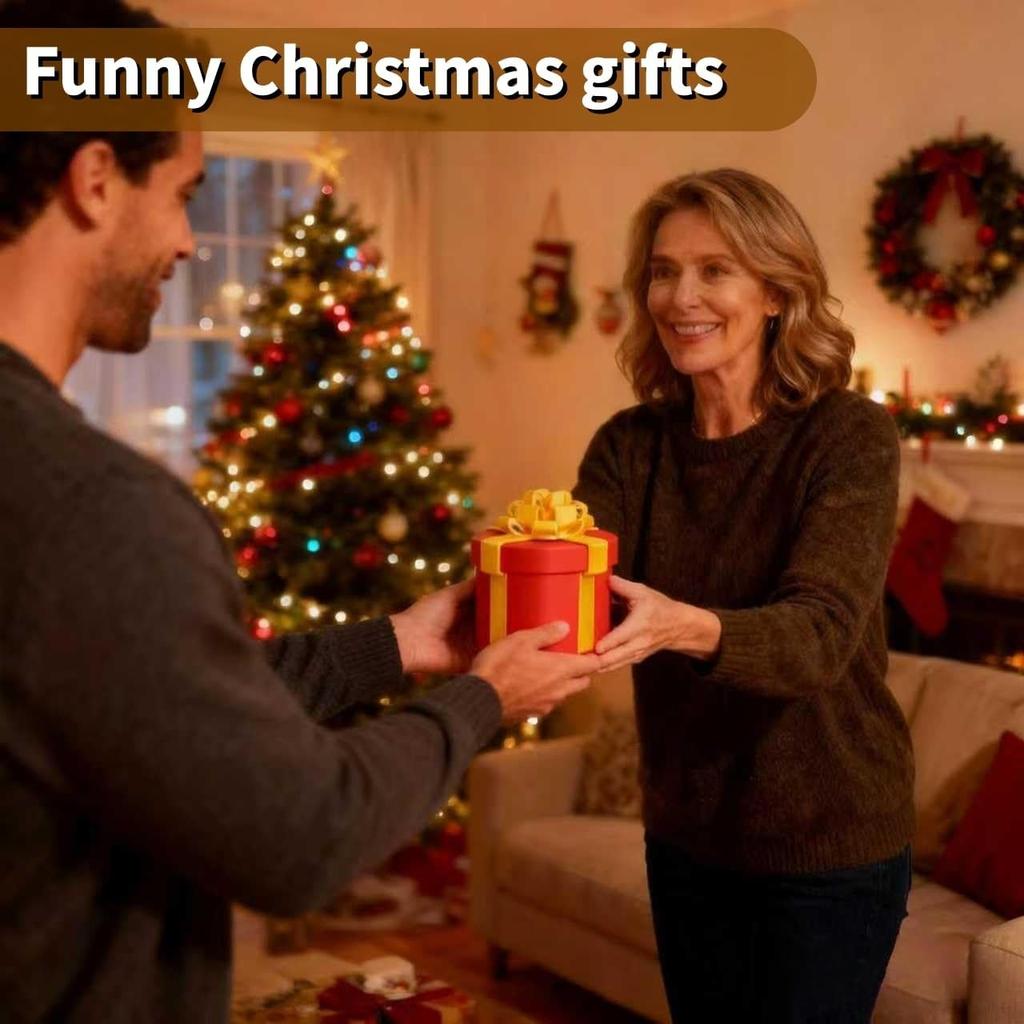 Nervige verschachtelte Schraubgeschenkbox - Scherz-Nesting-Box für Bargeld & Überraschungen, 3D-gedruckter Spaß für Geburtstage, Weihnachtsfeier-Geschenke