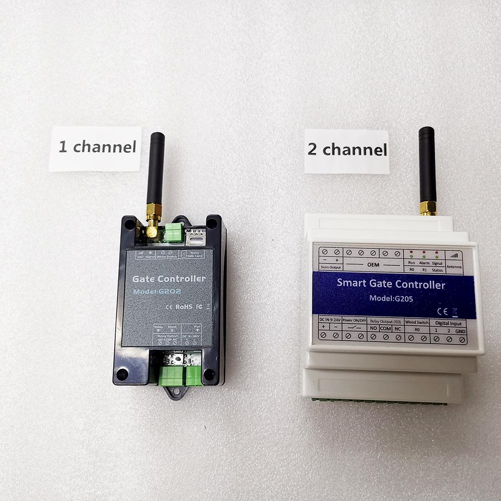 Remote Sliding Door and Device Controller with GSM for 2G/3G/4G