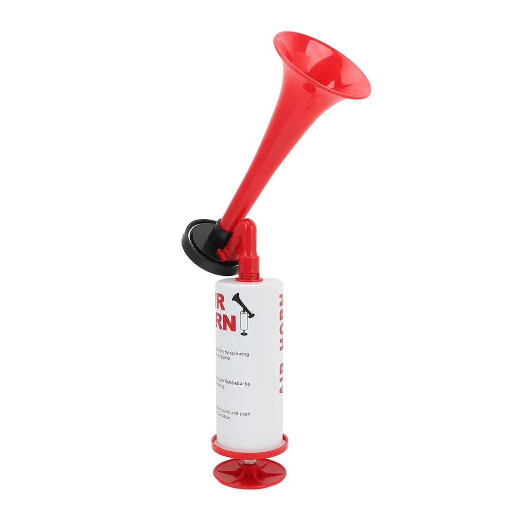Reusable Air Horn Aluminum Loud Noise Maker Portable Handheld Air Pump Horn Marine Signal Safety