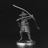 Metal Skeleton Archer Ghost Samurai Mini Tabletop Game Figurine Car Interior Decor Desktop Ornament Collectible Model Toy Gift