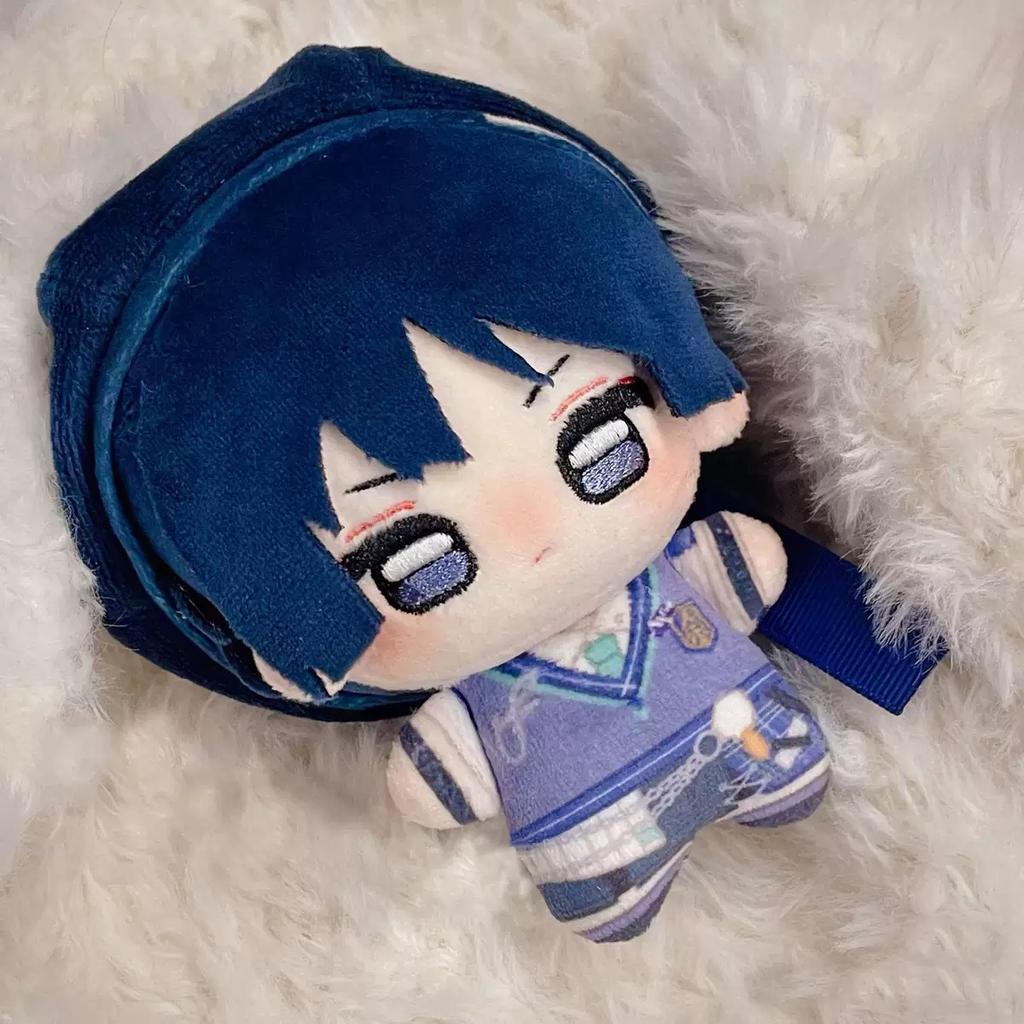 Scaramouche Wanderer 10cm Starfish Style Cotton Plush Doll Anime Keychain Pendant Gift