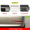 For BMW E60 Car Rear Bumper Tow Hook Cover Cap Trailer Cover Accessory Black White For BMW 5 Series 2003-2010 520 525 530 535i