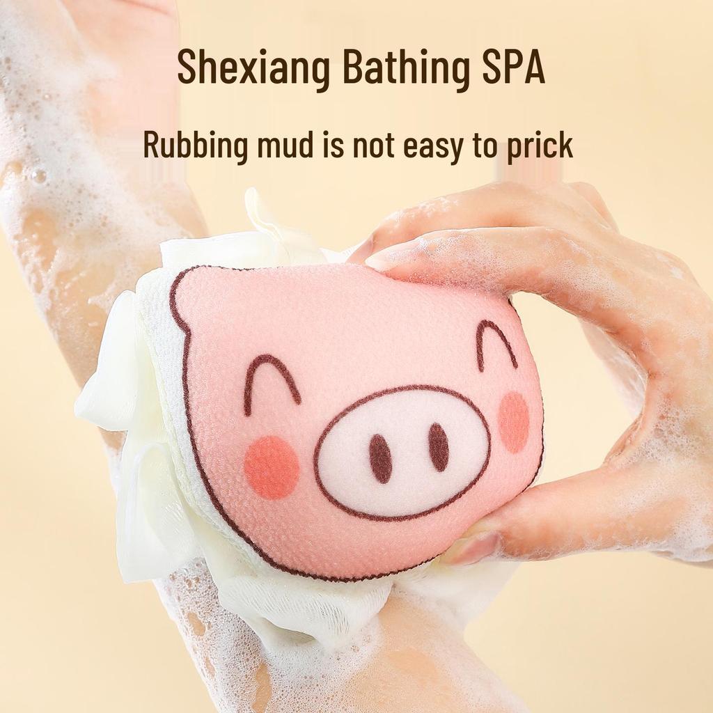 Newcomer Discount: Baby Bath Sponge - Exfoliating & Non-Dispersing Bath Flower Ball