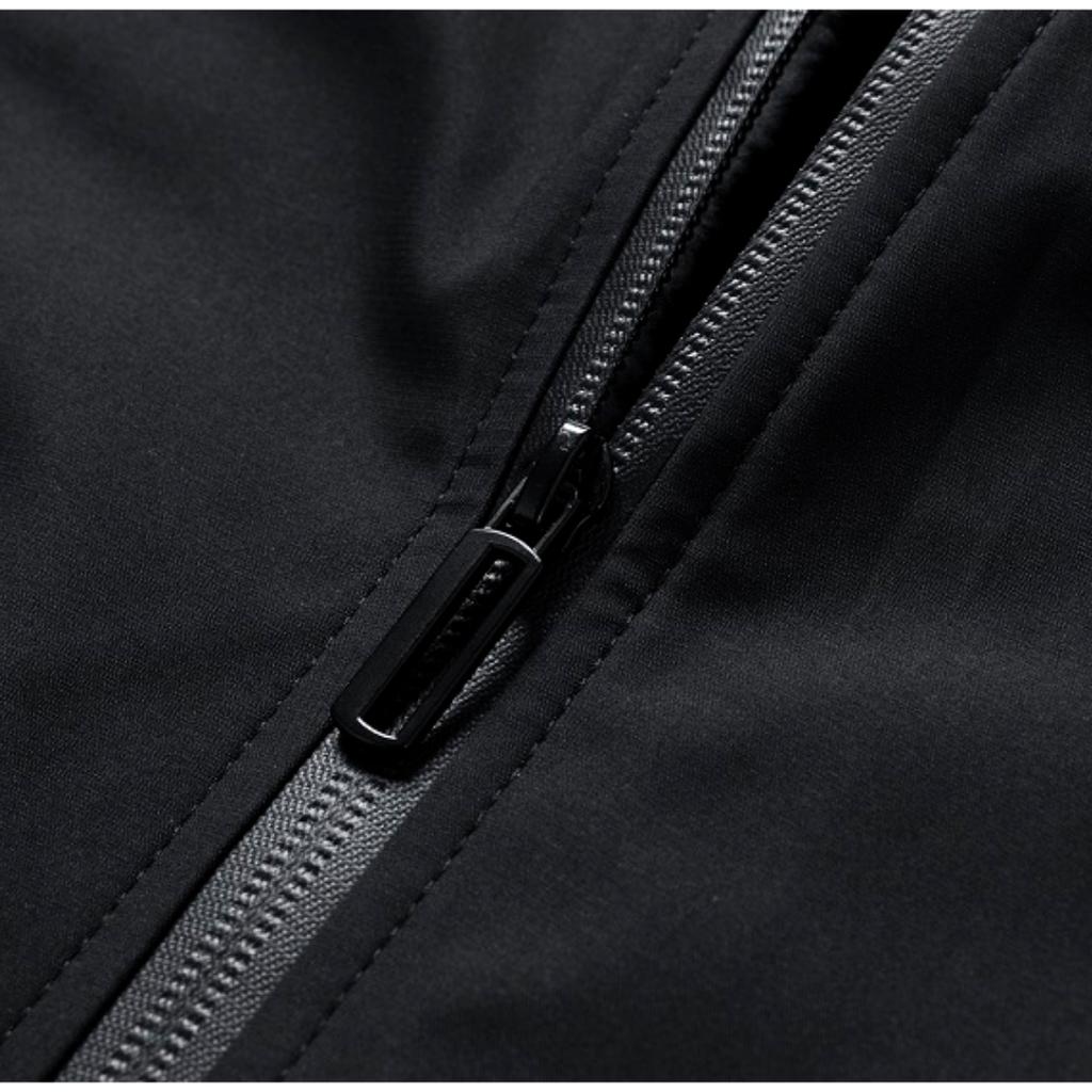 WTEMPO Men Winter Casual Classic Warm Thick Fleece Parkas Jackets Men Autumn Fashion Pockets Windproof Large Size Parka