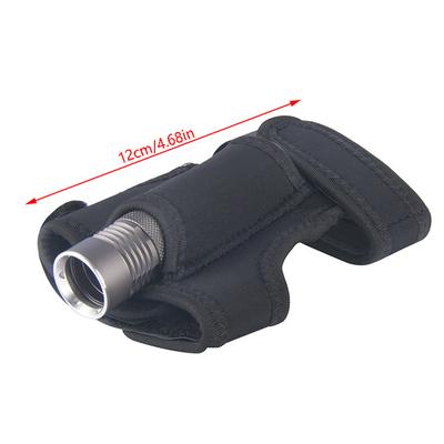 Tauchen LED Taschenlampe Halter Unterwasser Weich Elastisch Neopren Hand Arm Halterung Handgelenksband Verstellbarer Handschuh