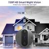2024 Tuya Smart WiFi Door Bell 1080p  Camera Video Peephole for Door 4.3" LCD Screen 24H PIR Movement Detection Eye