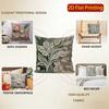 2D Floral 3D-Embossed Pattern Decorative Pillow Covers Pattern Cushion Cover Suitable For Sofa Bedroom Car Pillow Cover