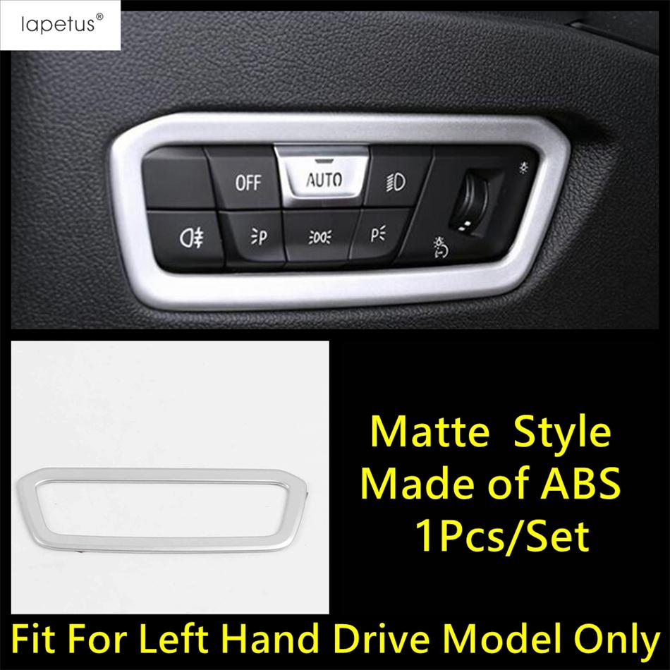 For BMW 3 Series G20  - 2024 Car Head Lights Lamps Switch Button Control Panel Decoration Cover Trim Accessories Interior