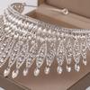 Baroque Bridal Crown Sparkly Rhinestones Headwear Wedding Bride Headwear Wedding Pageant Crown
