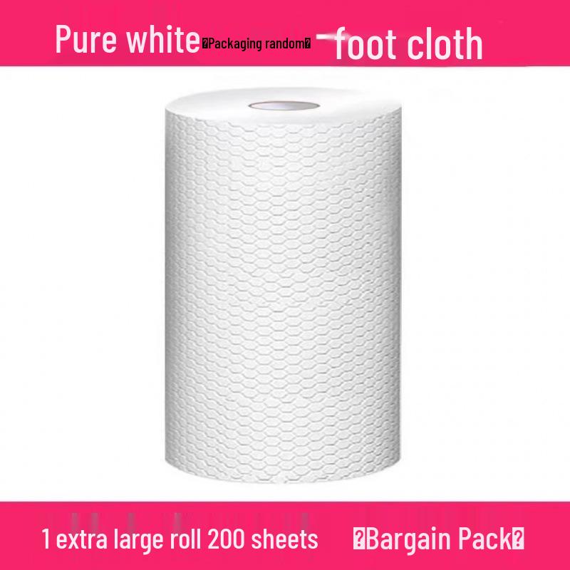 Thick Absorbent Disposable Foot Wipes: Printed Towels for Massage & Foot Care
