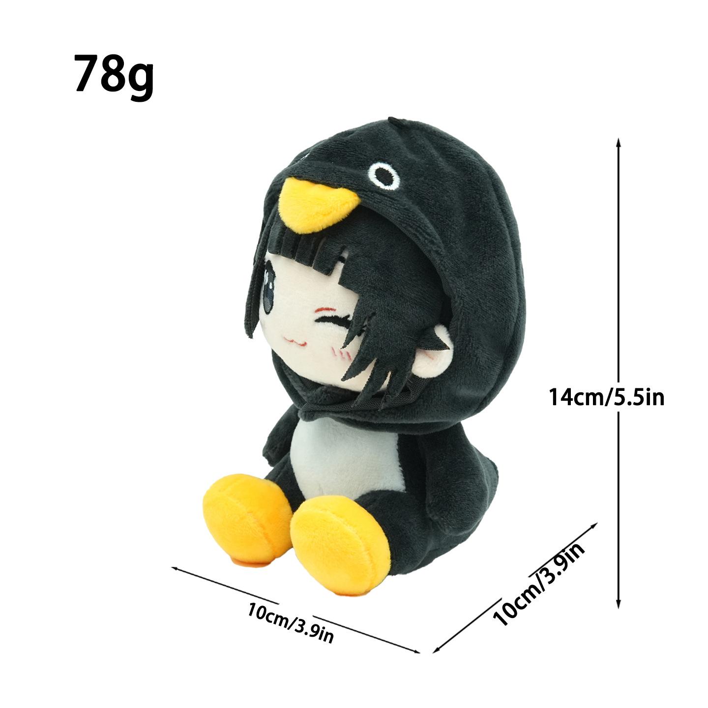 Endfield Administrateur Gugu Gaga Mignonne Peluche Pingouin 15cm Meme Gugugaga Peluche Accessoire de Jeu Jouets en Peluche Cadeau 1PCS black