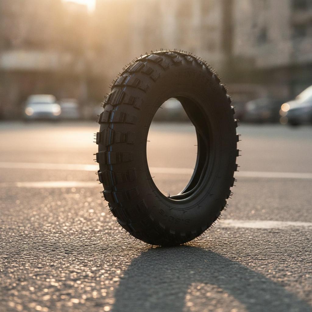 Reinforced Tire and Tube Combo | Shock-Absorbing, Pneumatic with Inner