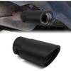 Car Exhaust Tip, 2.5" To 3.3" Adjustable Car Decoration Black #Straight