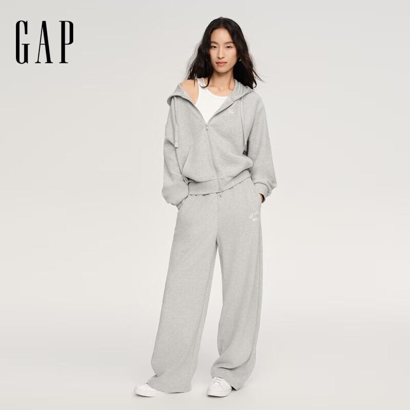GAP Women's Printed Logo Casual Knit Sweatpants