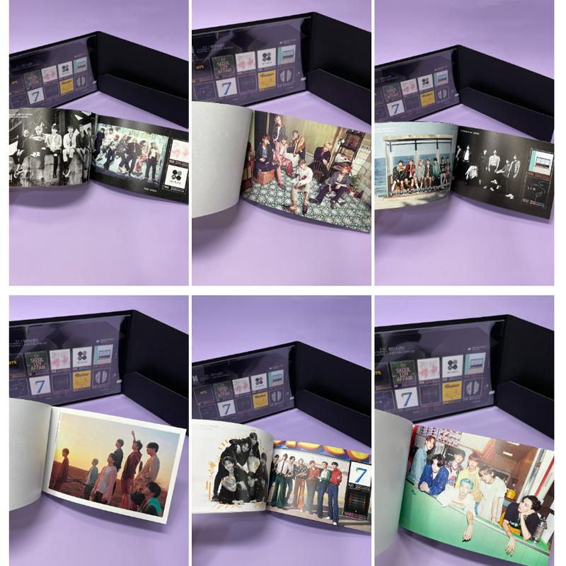 BTS Le paquet de timbres du 10e anniversaire (10 Timbres + Carnet de Timbres Commémoratifs)