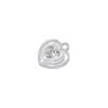 ZHUKOU For DIY Bracelet Necklace Brass Golden-plated Metal With CZ Zirconia Pendant Jewellery Handmade Accessories:VD1672-81