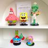 Anime SpongeBob SquarePants Micro Particles Block City Patrick Star Squidward Building Blocks Children Playthings Birthday Gifts