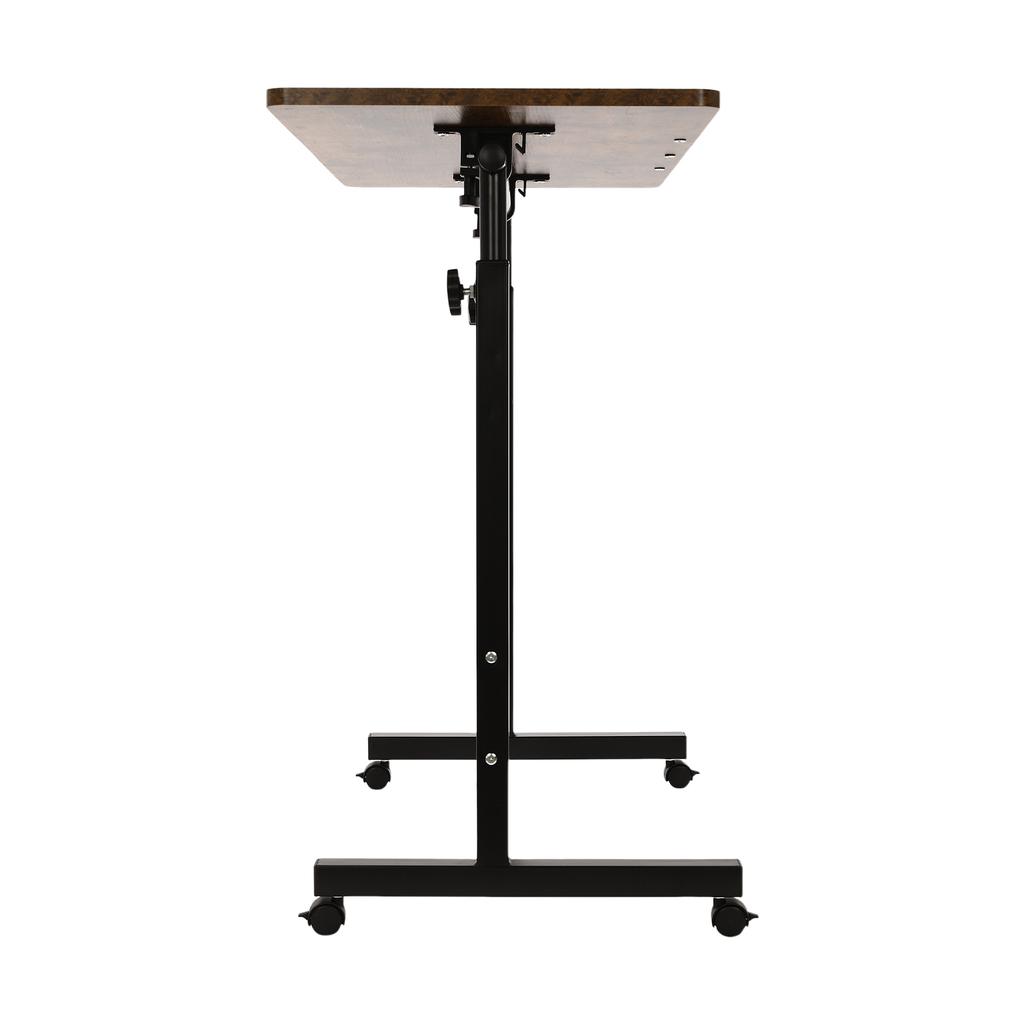Adjustable Height Standing Desk, Portable Laptop Desk, Rolling Computer Stand with Adjustable Height  Flexible To Move and Fix