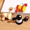 Recording Music Keychain Pendant Speaker Handheld Speakers Toy Music Trumpet Key Chain  Bag Pendant