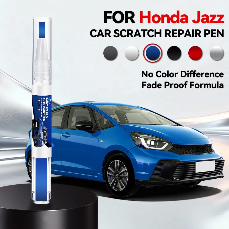 For HONDA JAZZ Car Paint Repair Pen Paint Scratch Repair Accessories Silver Black Blue Metallic Brown Green Urban Gray Red