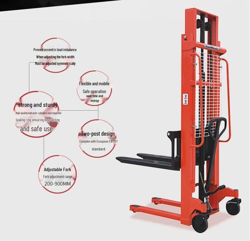 Manual Hydraulic Stacker Forklift HK10-30S
