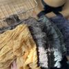 Vreovor Tie Dye Scarf Retro Autumn And Winter New Style Pleated Coffee Thin Long Strip Shawl Men And Women Warm Silk