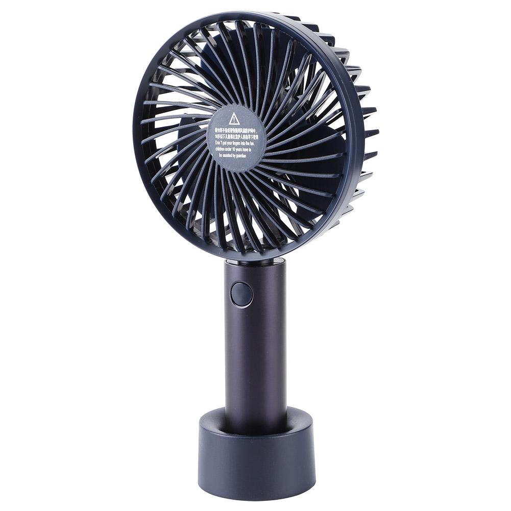 Tragbarer Handventilator Mini-Tischventilator USB Wiederaufladbar für Zuhause Outdoor Büro