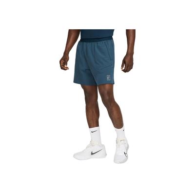 Logo Elastic Side Split Casual Shorts Men Shorts Blue FZ6913-478