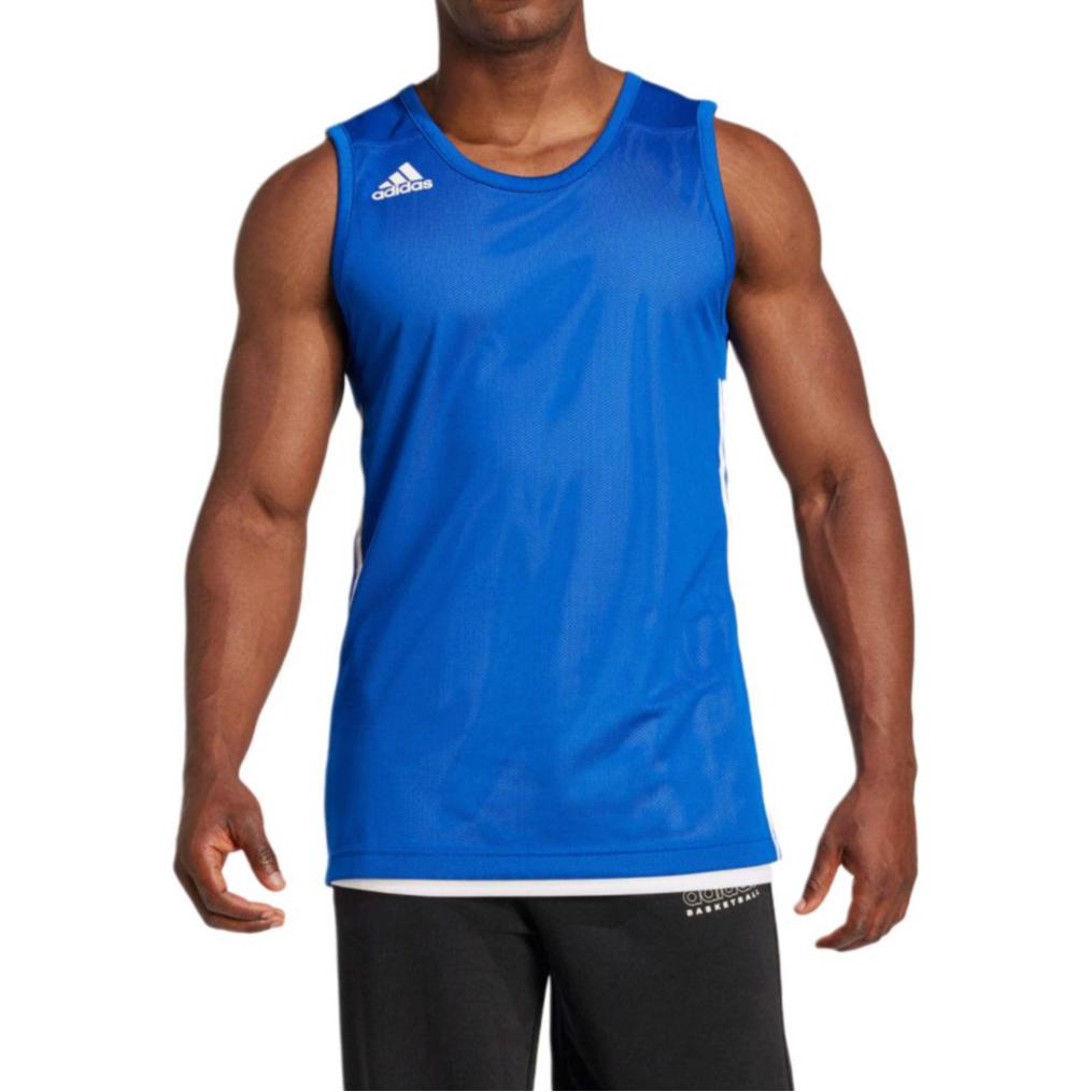 Adidas 3G SPEE REV JRS Basketball Jersey Men's Blue DY6593