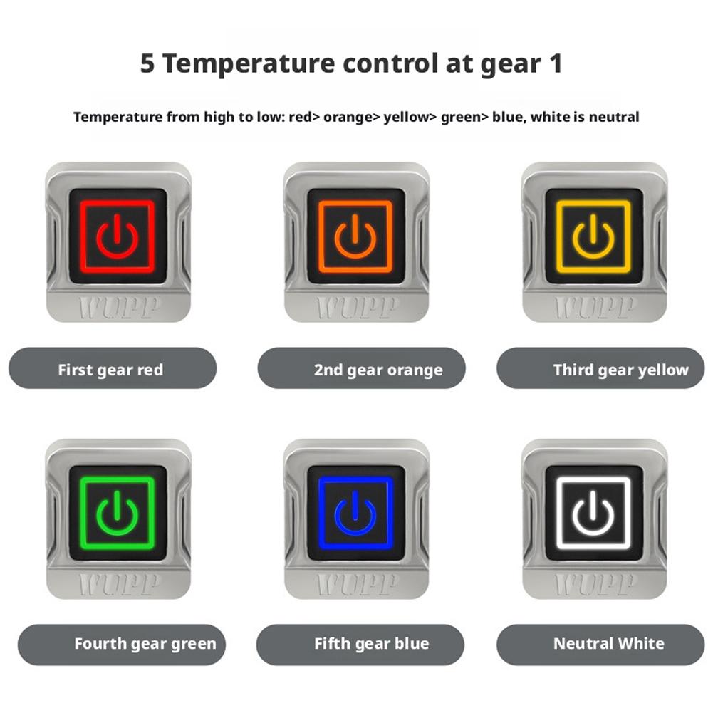 Upgraded Motorcycle 12V Hand Warmer Grip Smart Temperature Control Adjustable Hot Grip Handle Waterproof ATV Handlebar Heater