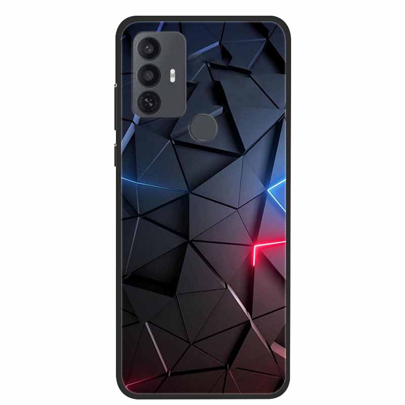 For TCL 30 SE Case Luxury Soft Silicone Protective Animals Phone Cover for TCL 305 306 Case 30SE TPU Funda for TCL30SE Cartoon