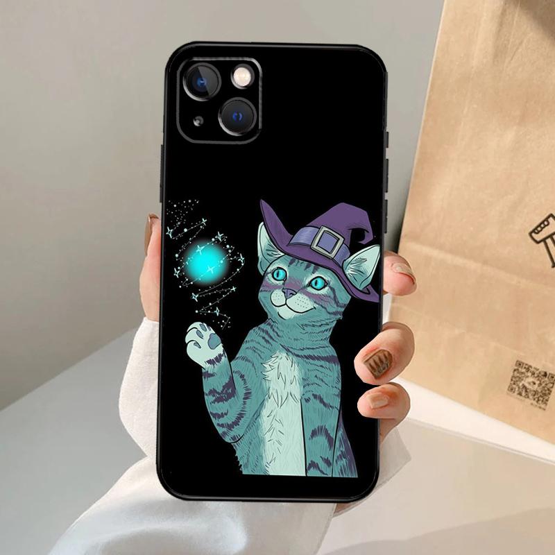 

Magic cat The Witches Phone Case For iPhone 17 Air 16 15 13 11 12 14 Pro Max 13 12 mini 15 16 Plus 16e Cover Coque iPhone 17 Air
