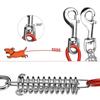 300cm Dogs Leash for Large Dog Walking Leash Rope Heavy Duty Extending Dog Leash Rope with Shock Absorbing Spring