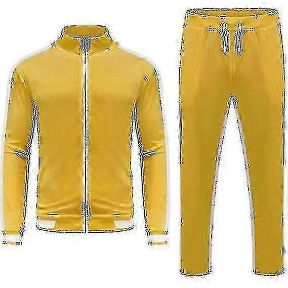 """Ensemble de survêtement en velours pour homme, Ensemble de survêtement décontracté veste et pantalon" z 2025"""