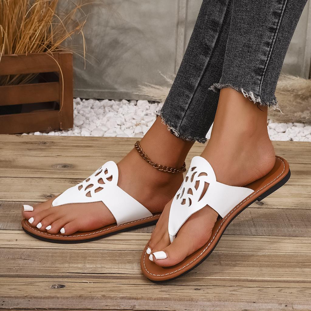 Fashion Black New Open Toe Women Slippers Summer Fashion Breathable Slippers Comfortable Sandals Wedge Buckle Woman Shoes Slides Women