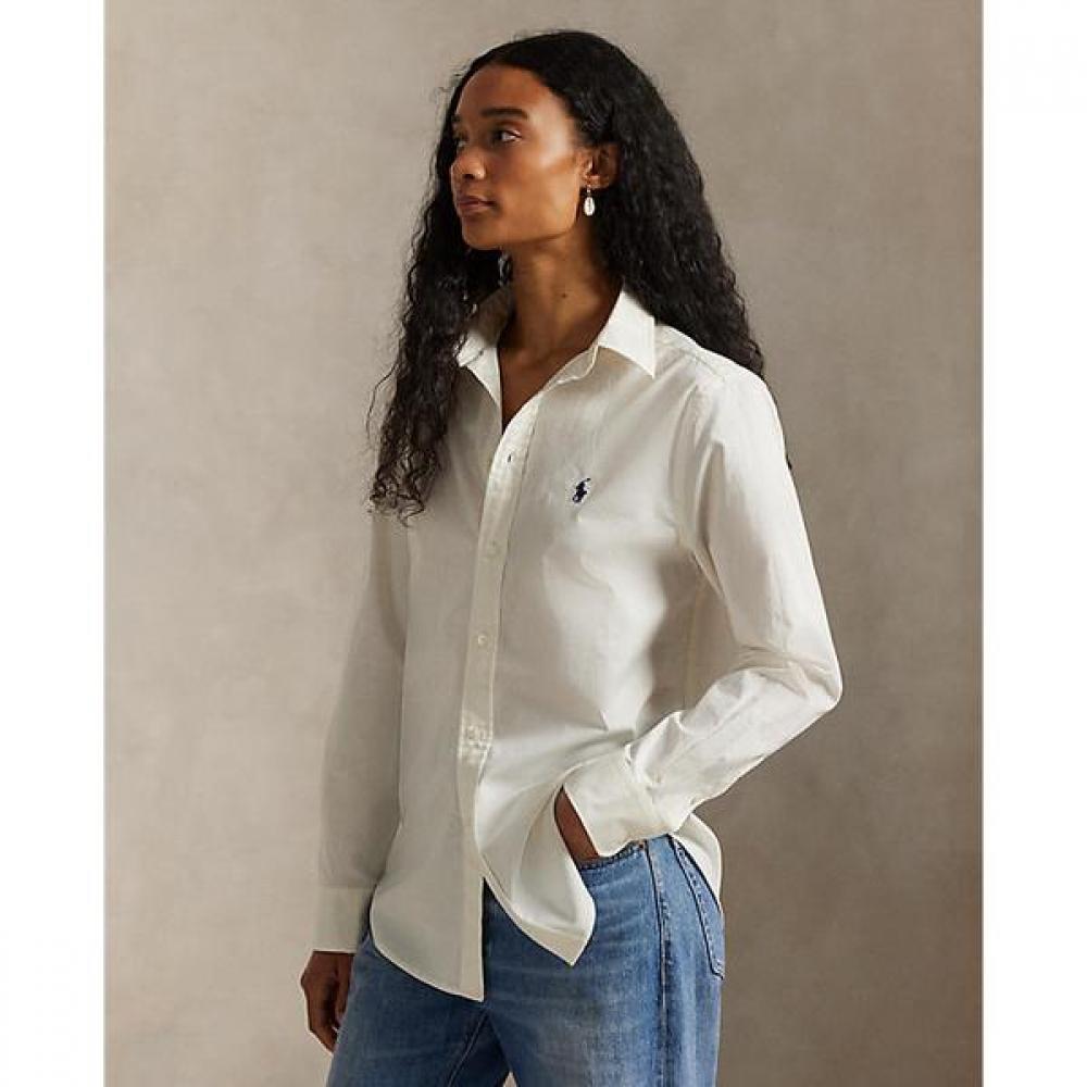 Polo Ralph Lauren Women S claSSic Fit Cotton Twill Shirt wmpoShtndo21091101 XS